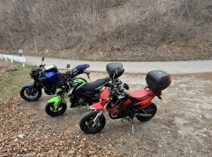 【KSR-II】2ストにFUSION投入＆フォークオイル#15交換テスト（十石峠〜蓼科）